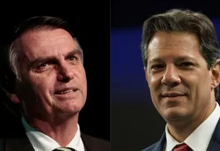 Bolsonaro ganó elecciones en Brasil pero irá a segunda vuelta con Haddad