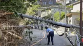 Japón: al menos 2 muertos y decenas de heridos en Tokio tras el paso del tifón Faxai - Noticias de japon