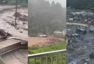 Japón: al menos 6 muertos tras inundaciones y deslizamientos