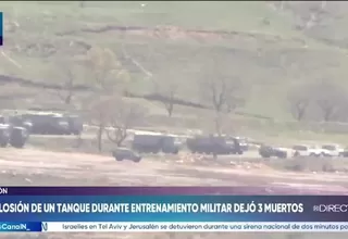Explosión en tanque de las Fuerzas de Autodefensa de Japón deja tres muertos