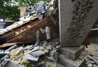 Japón: fuerte terremoto dejó al menos 4 muertos y más de 350 heridos