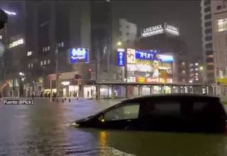 Japón: intensas lluvias dejan al menos 8 muertos y 300 edificios afectados