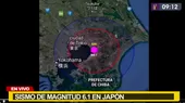 Japón registró un sismo de magnitud 6.1 - Noticias de japon