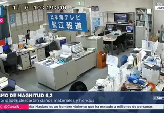 Terremoto de magnitud 6.2 sacude la costa oeste de Japón sin alerta de tsunami