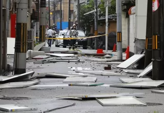 Japón: tifón Jebi dejó al menos siete muertos y 200 heridos a su paso