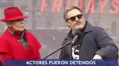 Joaquin Phoenix y Martin Sheen son detenidos en una manifestación por el clima - Noticias de martin-moscoso