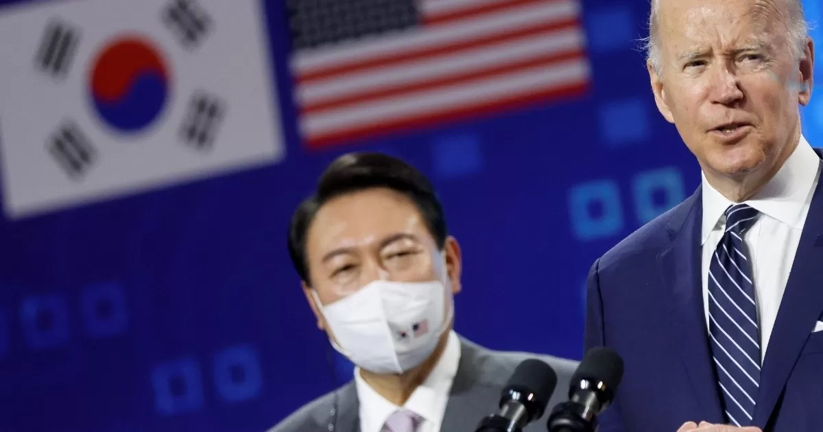 Joe Biden de gira en Corea del Sur, bajo la sombra de un posible ensayo nuclear