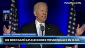 Joe Biden promete unir a EE.UU. tras una victoria "convincente" - Noticias de eeuu