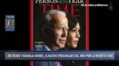 Biden y Harris son elegidos "Personalidades del Año" por la revista Time - Noticias de kamala-harris