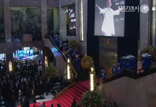 EN VIVO: se realiza homenaje a Juan Gabriel en Palacio de Bellas Artes 