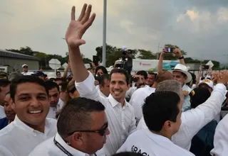 Guaidó llegó al concierto 'Venezuela Aid Live' del lado colombiano de la frontera 