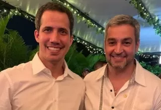 Guaidó se reunirá el viernes con el presidente de Paraguay, Mario Abdo Benítez