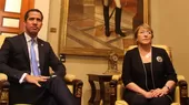 Juan Guaidó y Michelle Bachelet se reúnen el Palacio Legislativo en Venezuela - Noticias de michelle-paula-firmo