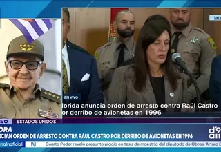 Raúl Castro enfrenta orden de arresto estatal por la muerte de cuatro personas en 1996