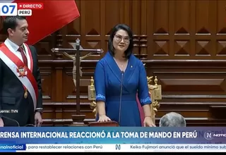Keiko Fujimori: así informó prensa internacional la toma de mando