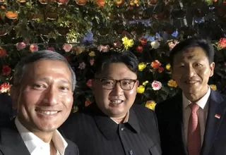 Kim Jong-Un hace turismo nocturno y se toma selfie antes de cumbre con Trump