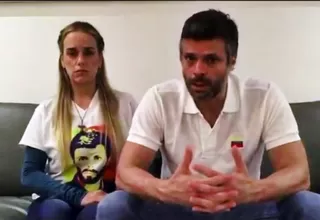 Leopoldo López insta a los venezolanos a resistir por la democracia