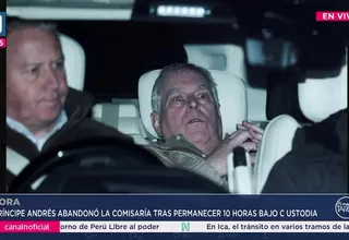 Liberan a Andrés Mountbatten-Windsor tras 12 horas detenido