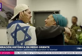 Liberan rehenes de Israel y presos palestinos tras acuerdo de paz