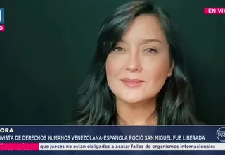 Liberan a Rocío San Miguel en Venezuela tras detención desde 2024