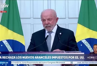 Lula da Silva rechaza nuevos aranceles impuestos por EE.UU.