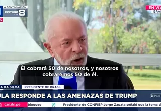 Lula da Silva responde a las amenazas de Donald Trump