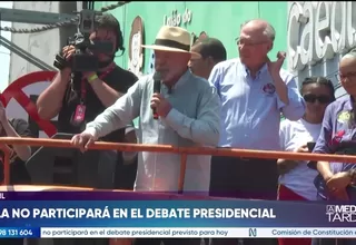 Lula descarta asistir a debate clave antes de elecciones en Brasil