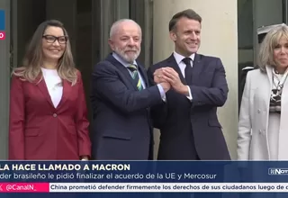Lula insta a Macron a cerrar pacto UE–Mercosur