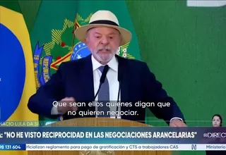 Lula da Silva sobre aranceles con EE.UU.: No he visto reciprocidad en negociaciones