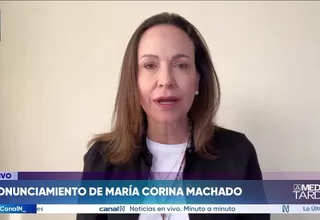 Machado acusa al régimen chavista de cerrar espacio aéreo para impedir su retorno