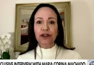 Machado: "Donald Trump probó al mundo que sabe lo que quiere"