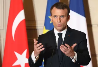 Macron descarta la integración de Turquía a la Unión Europea