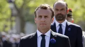 Macron: Francia, Alemania y el Reino Unido lamentan la retirada de EE.UU. - Noticias de emmanuel-macron