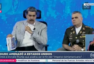 Maduro amenaza a Estados Unidos tras duplicar recompensa por su captura