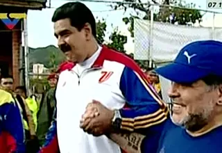 Maradona a Nicolás Maduro: "No aflojes nunca"