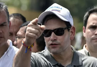 Marco Rubio pide a militares de Venezuela que dejen pasar ayuda humanitaria