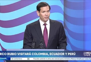 Marco Rubio viajará a Perú, Colombia y Ecuador para afianzar alianzas