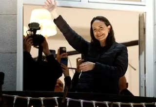 María Corina Machado reaparece en Oslo tras meses de ausencia