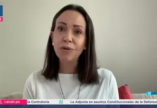 María Corina Machado: Si Maduro se aferra a la fuerza podríamos estar viendo una ola migratoria más grande