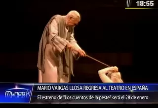 Mario Vargas Llosa regresa al teatro en España 