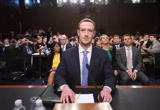 Mark Zuckerberg testifica ante el Congreso de EE.UU. sobre Facebook