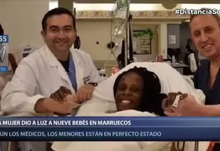 Mujer que esperaba septillizos da a luz a nueve bebés en Marruecos