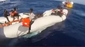 Mediterráneo: desesperado rescate de un bebé de cuatro meses - Noticias de rescate