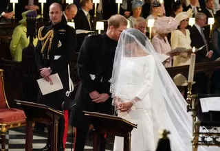 Meghan Markle y el príncipe Harry se casaron en romántica ceremonia