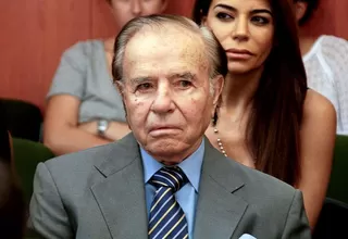 Menem: absuelven a expresidente por tráfico de armas a Ecuador durante guerra con Perú