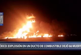 México: al menos 66 muertos por explosión de ducto de combustible