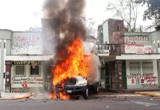 México: atacan cuartel militar en protestas por caso Ayotzinapa