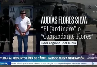 México: Capturan al presunto líder de Cártel Jalisco Nueva Generación