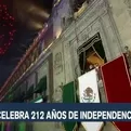 México celebra 212 años de independencia