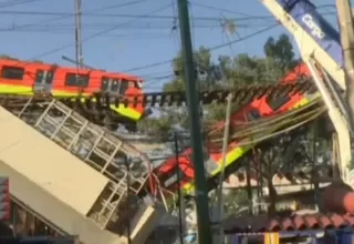 México: choque de trenes dejó un muerto y al menos 57 heridos